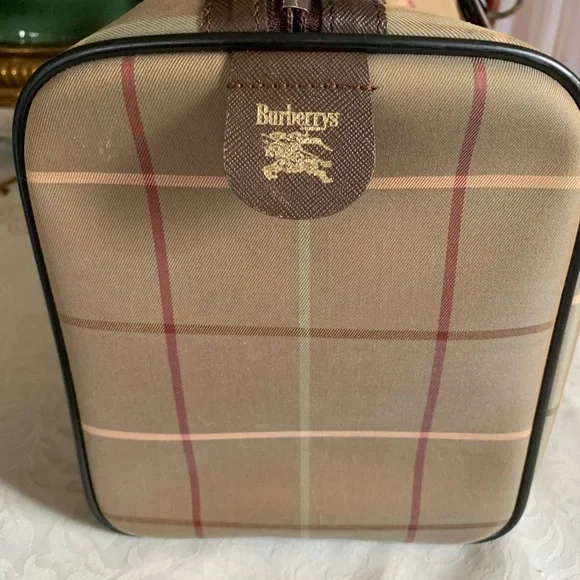 VintageBurberrys Tan and Brown Plaid